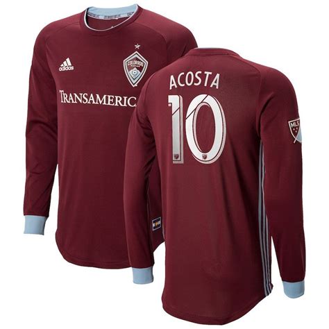 Men's Colorado Rapids adidas Burgundy 2018 Primary Authentic Jersey